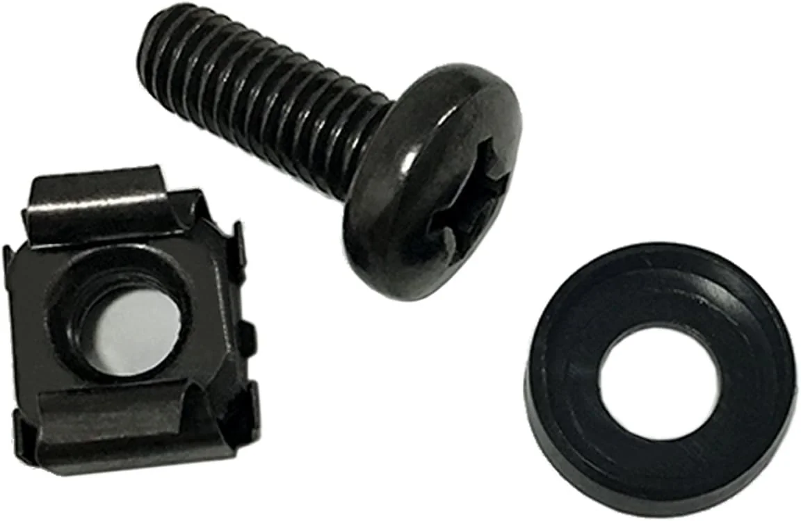 Lancher Paquete de 60 tornillos M6 x 16mm y tuercas de jaula