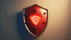 Un escudo que protege la señal Wi-Fi de los piratas informáticos.