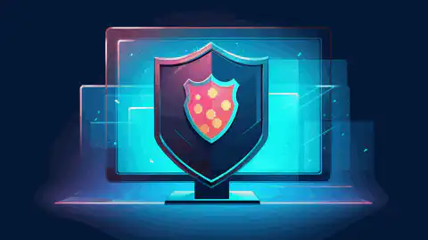 Ilustración de un escudo que protege la pantalla de un ordenador, símbolo de una mayor privacidad y seguridad en línea.